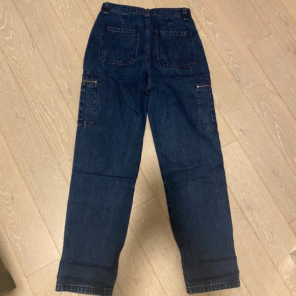 WeWoreWhat Broome Wide Leg Utility Jeans - Picture 5 of 9
